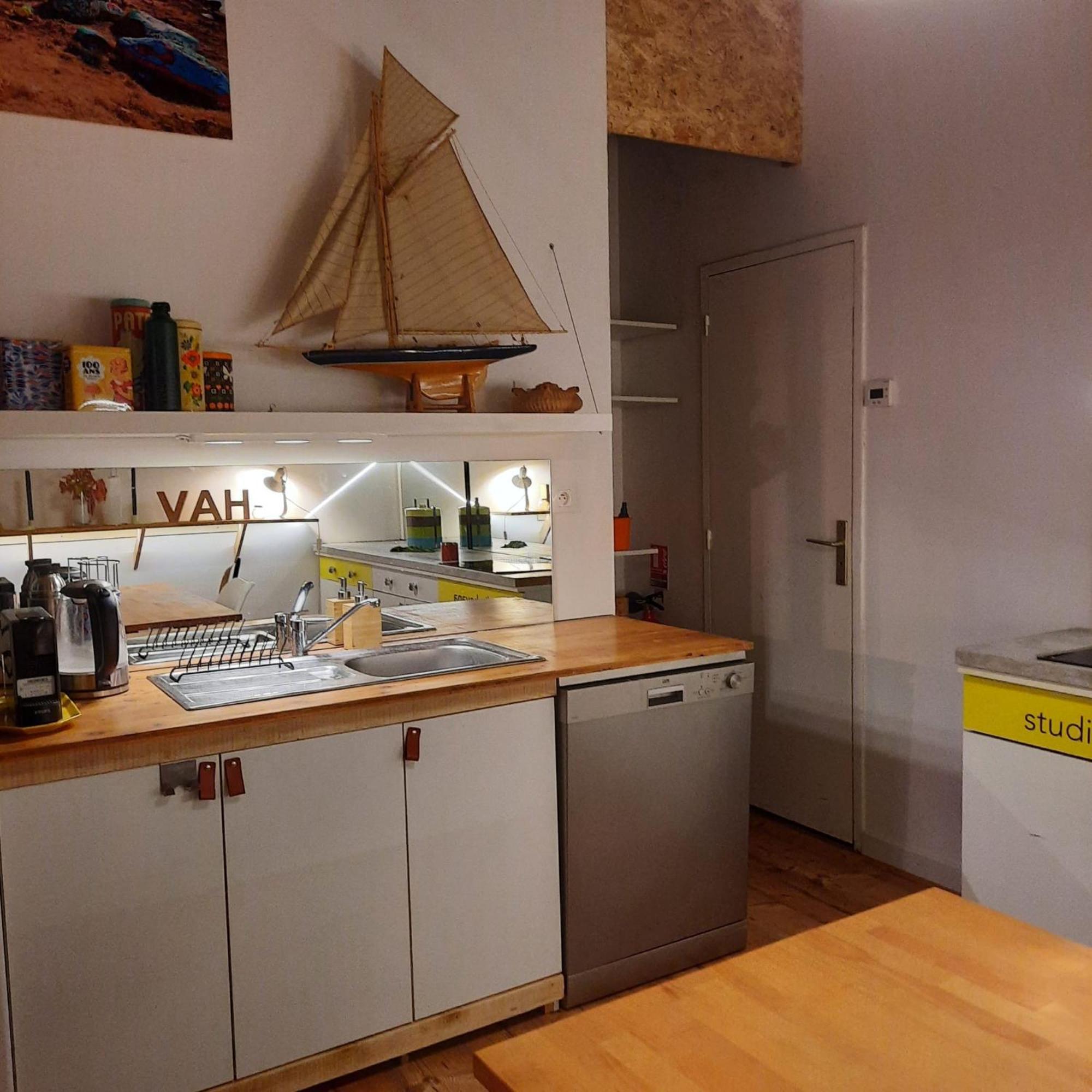 Cosy 4P Loft & Coworking Space 5M Walk To Ski Lift Briançon Exterior foto